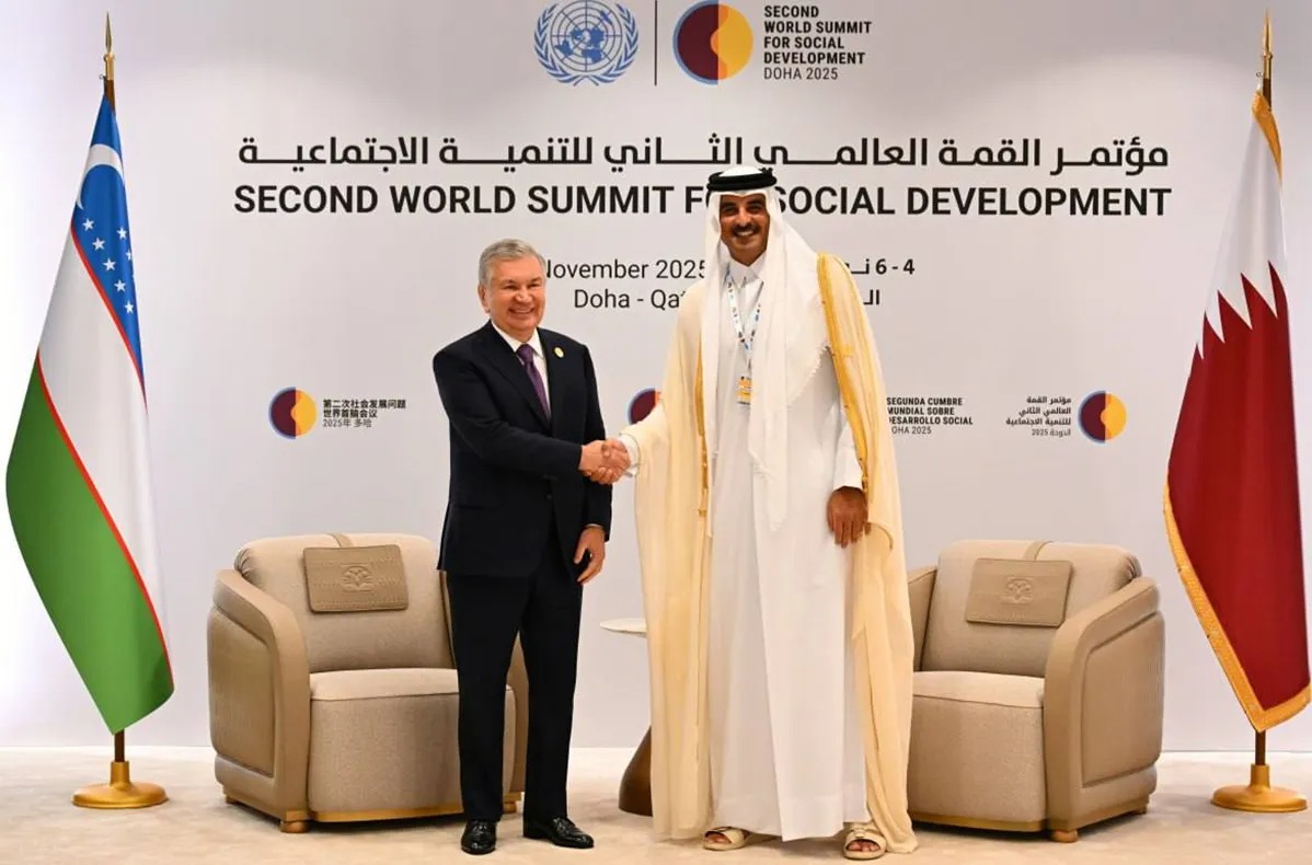 Leaders of Uzbekistan and Qatar discuss issues of further developing strategic partnership in Doha